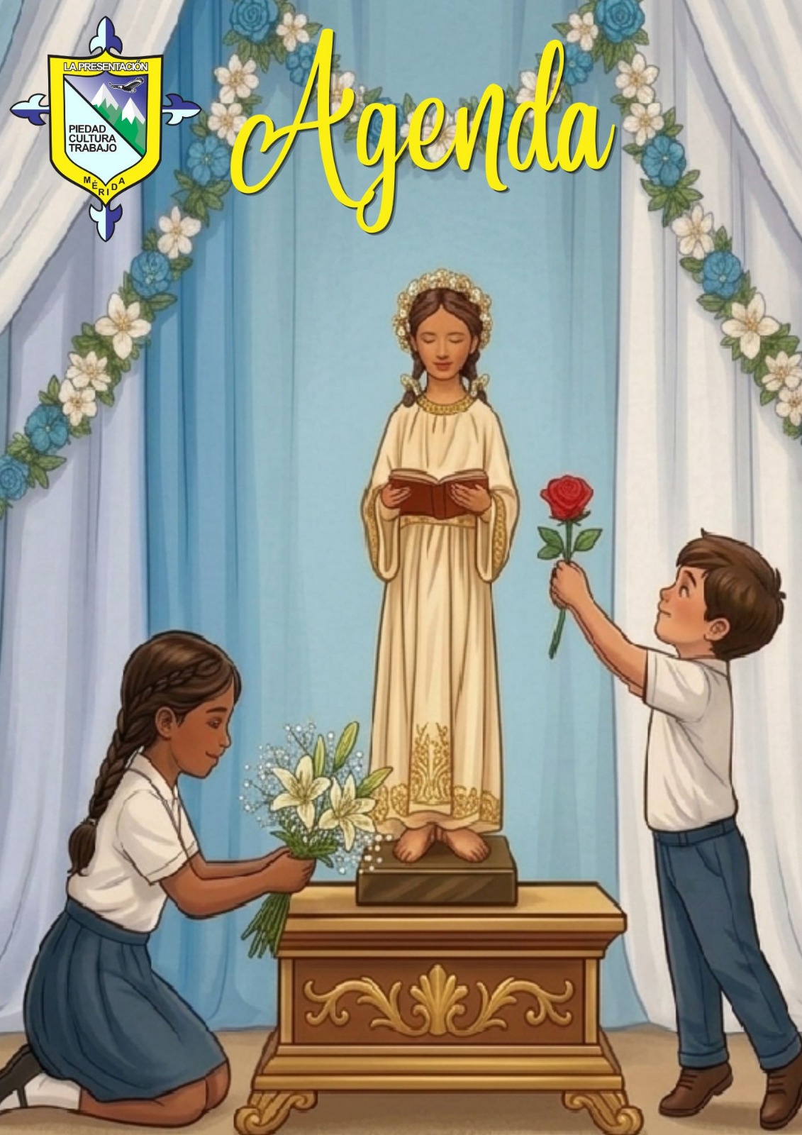 Calendario escolar mes de Mayo
