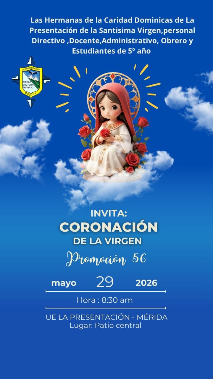 Coronación de la Virgen – Promoción 56